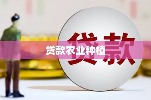 托里贷款农业种植