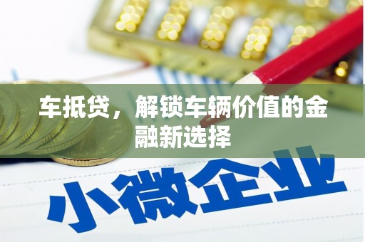 托里车抵贷，解锁车辆价值的金融新选择