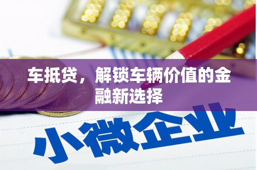 托里车抵贷，解锁车辆价值的金融新选择