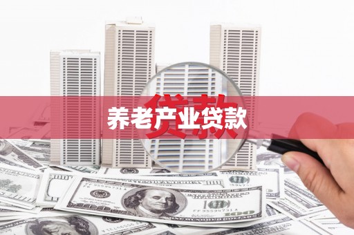 托里养老产业贷款